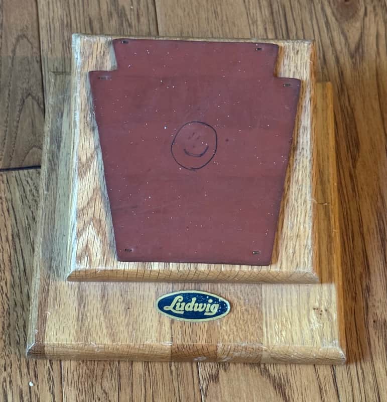 Ludwig Drum Practice Pad Keystone Vintage 60's - 70"s image 1