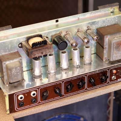 Vox JMI AC15 1963 thin-edge Fawn image 8