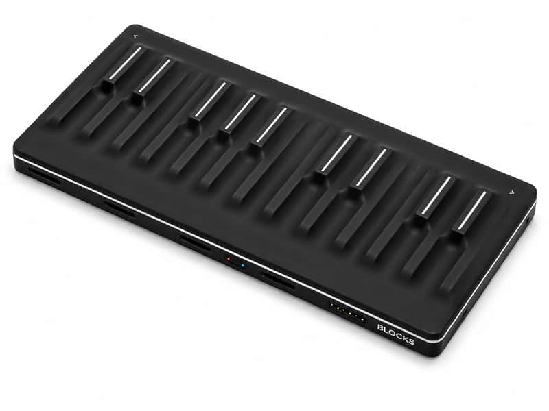 ROLI Seaboard Block 24-Key Expressive MIDI Keyboard Controller 2010s - Black image 1