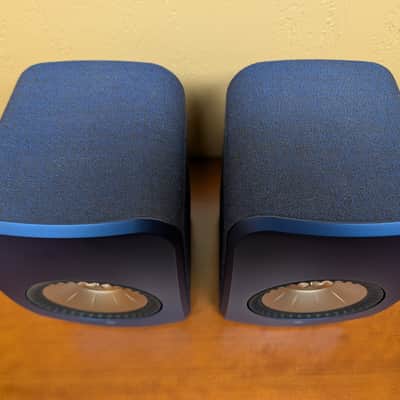 KEF LSX II Wireless HiFi Speakers - Cobalt Blue (Open Box Demo Pair) image 5