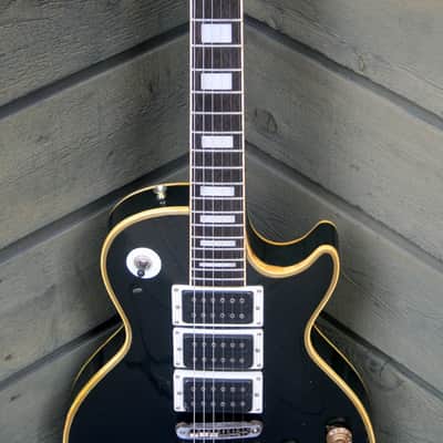 1978 Aria Pro II LP600B Peter Frampton Model by Matsumoku Japan - Black image 2