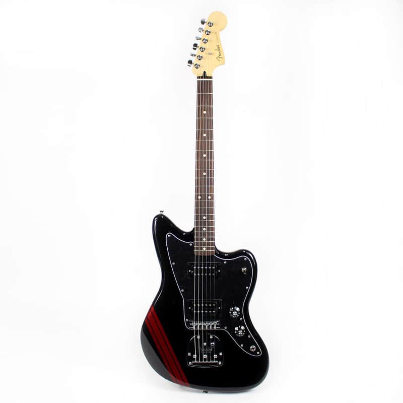 Fender Special Edition Blacktop Jazzmaster HH Stripe Black with