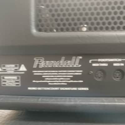 Randall NB King 100 Nuno Bettencourt Signature 2-Channel 100-Watt Tube Guitar Amp Head 2000s - Black with Gold Panel image 15