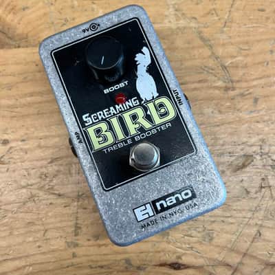 Electro-Harmonix Screaming Bird Treble Booster Pedal | Reverb
