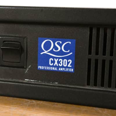 QSC CX302 2-Channel Power Amplifier CG0127J image 5