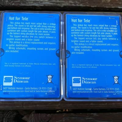 Seymour Duncan stl-2 Hot Lead & str-2 Hot Rhythm for Tele Telecaster Pickup Set image 2