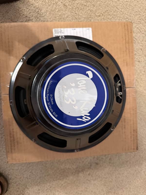 Tone King Tone King 33 (Eminence) 12” 8ohm 30w Speaker 2023 image 1