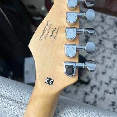 Squire Stratocaster Affinity 2007 - Blue image 8