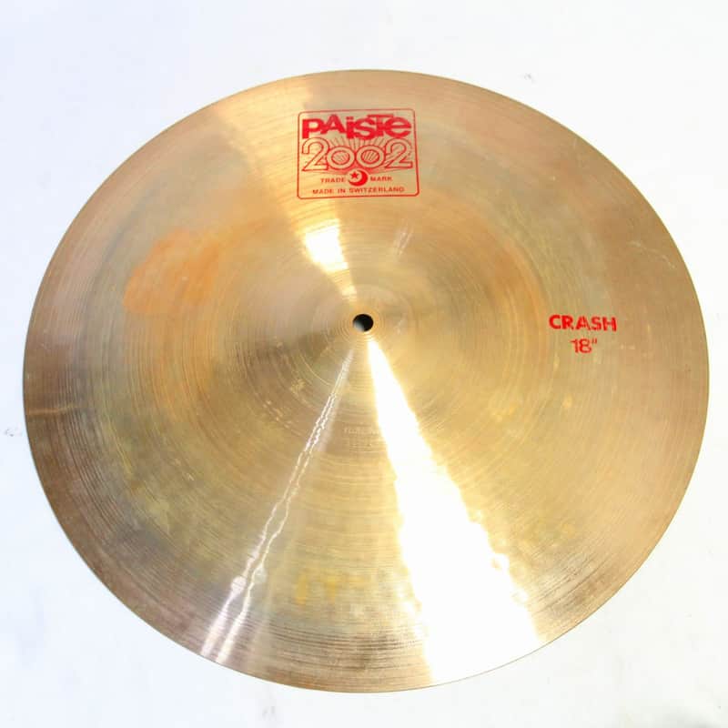 PAISTE 2002 Series Crash 18-inch 1498g Crash Cymbal Paiste (07/30) image 1