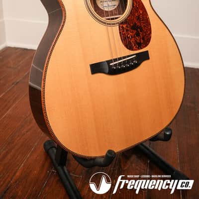 Bourgeois OM-DB Signature Italian Cocobolo Acoustic Guitar - 2018 image 13