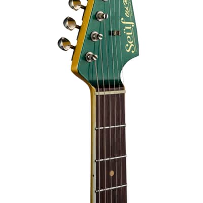 Seuf Guitars OH-10 - 2023 - Sherwood Green. NEW (Authorized Dealer) image 9