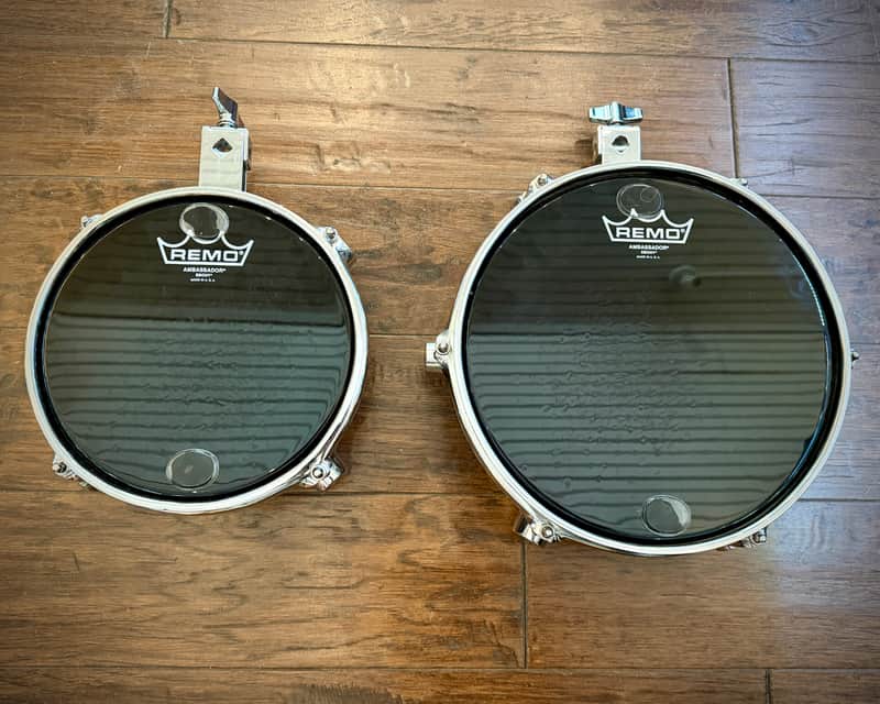 PDP Pacific Drums & Percussion 8" & 10" Mini Timbales (Pair) image 1