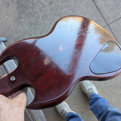 Gibson EB-3 1967- Cherry Red image 2