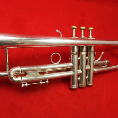 Benge Los Angeles Claude Gordon CG model Bb trumpet 1980 - Silver image 9