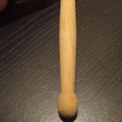 Regal Tip RARE, Collectable Alex Van Halen signature single stick #1 90s - Lacquered Selected Hickory image 5