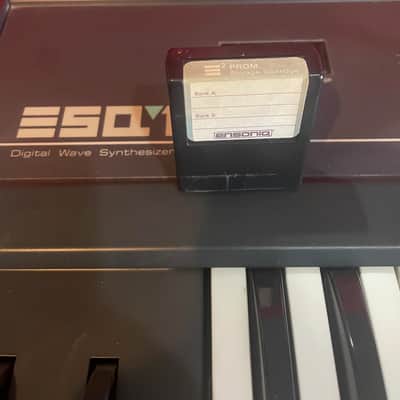 Ensoniq ESQ-1 Wave Synthesizer 1986 - Black image 6