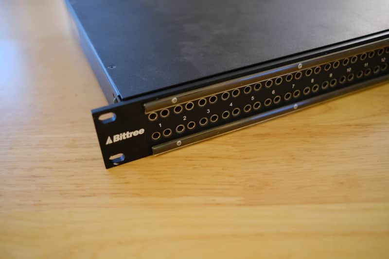 Bittree 968S 96 Point Programmable Patch Bay 2010s - Black image 1