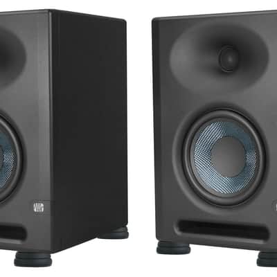 2) Presonus Eris E5 XT 5.25" Powered Studio Monitor Speakers+Isolation Feet Pads image 1
