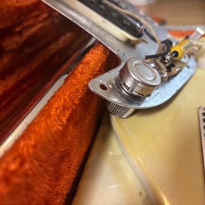 Fender White Deluxe Studio 6 Lap Steel Vintage 1962 USA image 11