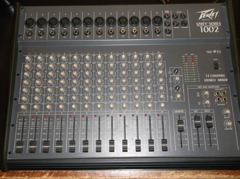 Peavey Unity 1002 12 Channel Mixer image 1