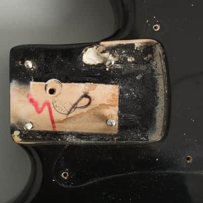 Fender  Precision Bass Solid Body Electric Bass Guitar (1975), ser. #647091, black tolex hard shell case. image 18