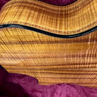 Taylor Spring Limited Edition Grand Concert Acoustic-Electric Guitar 2010 - Natural image 18