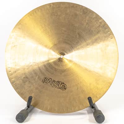 Vintage Paiste Formula 602 Ride Cymbal - Bright Mellow Medium - 20" - 2400g image 7