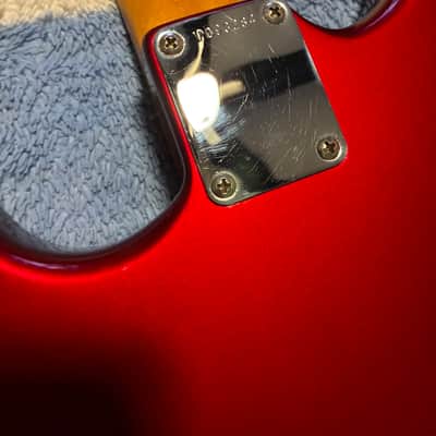 Fender American Vintage '62 Stratocaster 1990 - 2000 - Candy Apple Red image 12