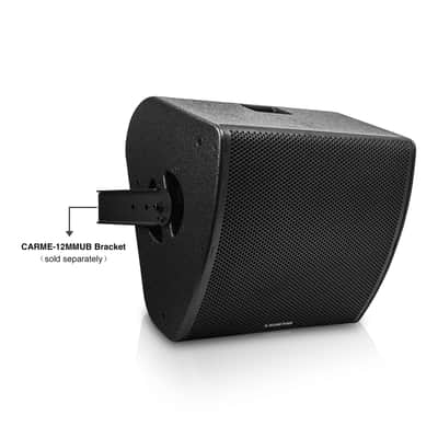CARME-12MM | CARME Series 12" Multipurpose Loudspeaker/Monitor, Coaxial Compression Driver for Installation, Live Sound, Karaoke, Bar, Church, Black image 7