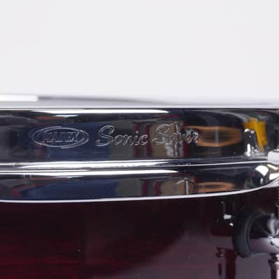 MAPEX BLACK PANTHER "CHERRY BOMB" 13" SNARE DRUM-13" x 5" image 12