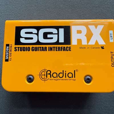 Radial SGI-RX Studio Reamper Receiver 2010s - Yellow image 1