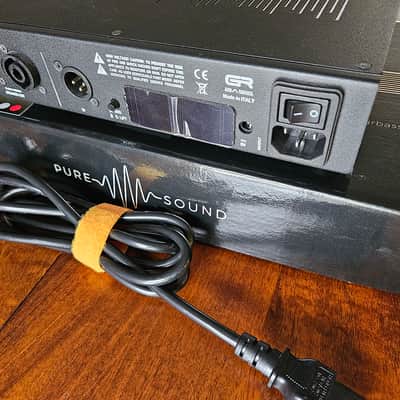 GR Bass Pure Amp 800 2024 Bass Amp Head- metal and black image 3