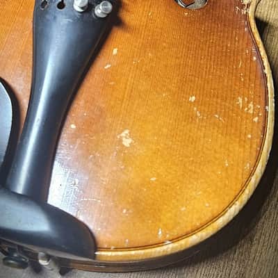 1969 |W. GER| E.R. Pfretzschner 4/4 Violin | Flamed Back | New Custom Bridge | New Zyex | New Bow image 5