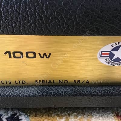 1972 Marshall - 1992 Super Bass 100W - ID 6105 image 18