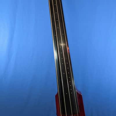 NS Design WAV4c Electric Upright Bass  Transparent Red image 13