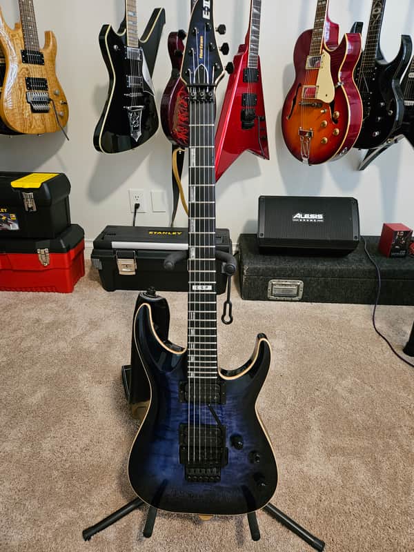 ESP E-II Horizon FR 2014 - Present - Reindeer Blue image 1