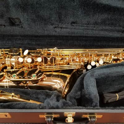 Cannonball AR9900 Royal Crown Professional Alto Sax Gold Lacquer image 1