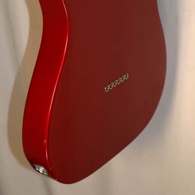 Fender American Standard Telecaster Red Finish Maple Fingerboard electric guitar used 1992 image 10