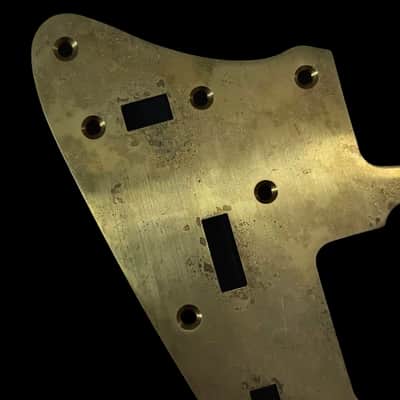Jazzmaster Pickguard Scratchplate - USA 60s Vintage - Aged Brass - Made-to-Order image 11