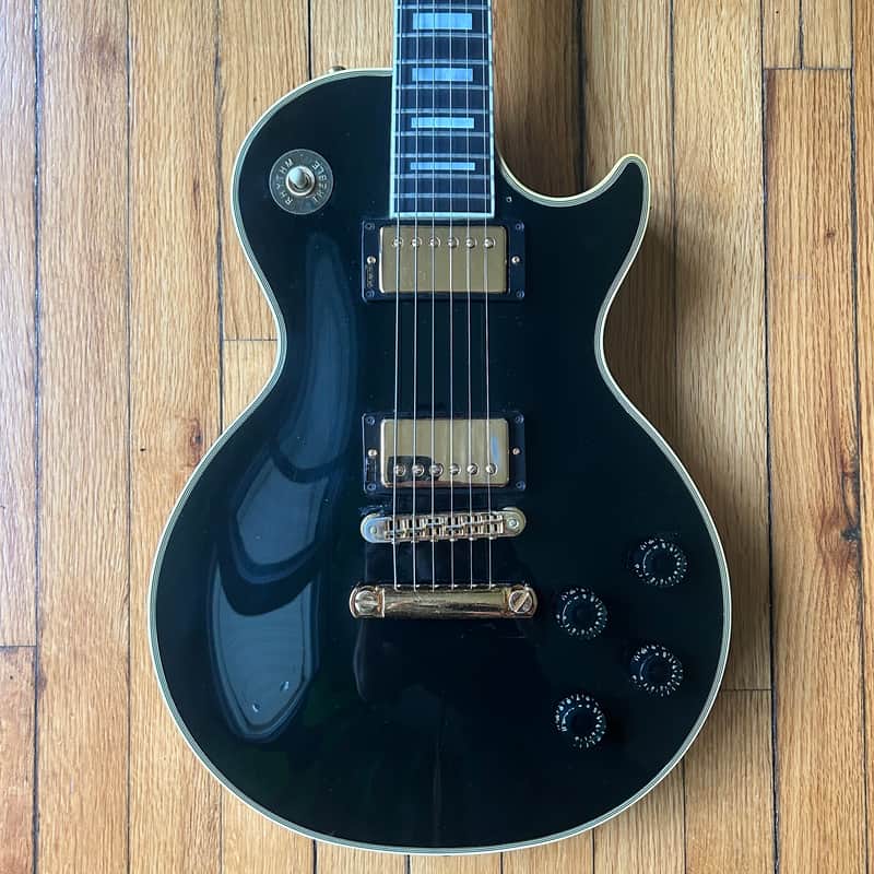1984 Gibson Les Paul Custom 10.43lb Electric Guitar w/ Gibson Case