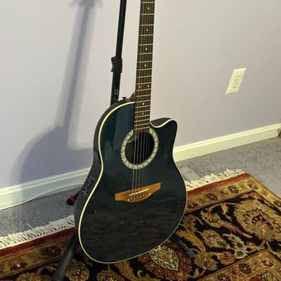 Ovation 1861 Balladeer 1994 - 2001 - Cadillac Green Burst image 2