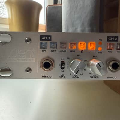 Audient ASP008 8-Channel Variable Impedance Mic Pre 2000s - Silver image 2