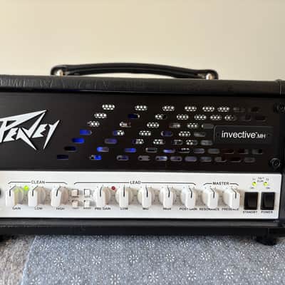 Peavey Invective MH Misha Mansoor Signature 2-Channel 20-Watt Mini Guitar Amp Head 2021 - Present - Black image 7