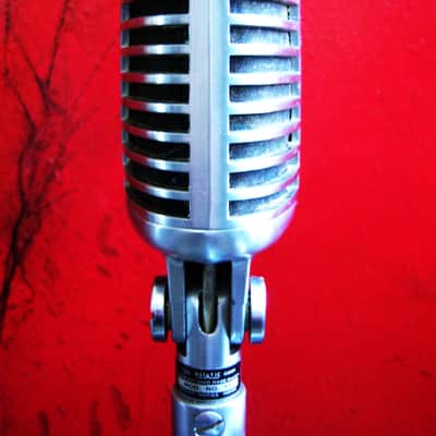 Vintage 1950's Astatic 77 / 77A / 77L dynamic cardioid microphone w cable Multi Z WORKS Shure 55S image 10