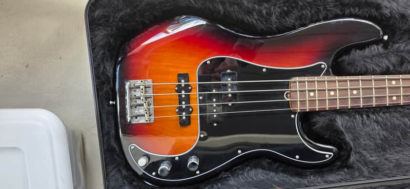 Fender 60th Anniversary American Precision Bass - 3-Color Sunburst. Mint condition-Barely played condition. image 1