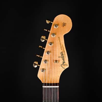 Fender Custom Shop 1962 Stratocaster w/ Gold Hardware Heavy Relic- Frost Gold / Pink Paisley 2024 (R139235) image 9