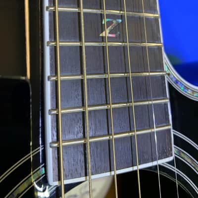 Zager Easy Play ZAD-80CE/AURA Acoustic/Electric Guitar, like new image 21