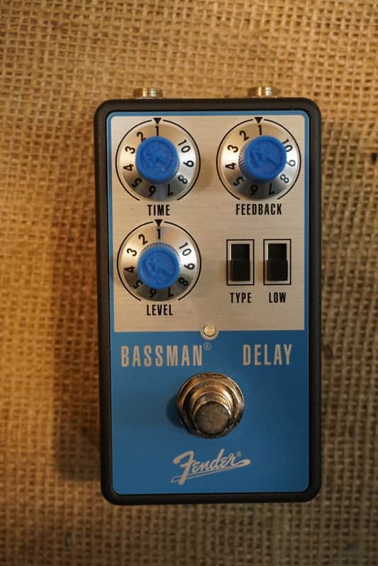 Fender Bassman Delay 2024 - Present - Blue / Silver image 1