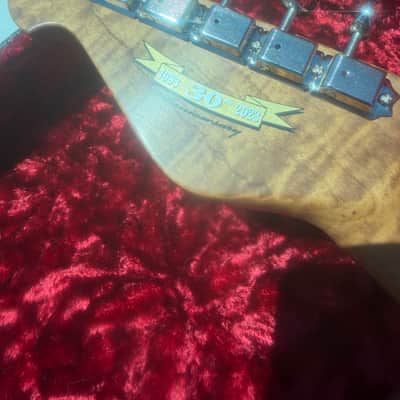 Grosh Guitars 30th Anniversary Superjet 2024 - Golden Eye Burst image 2