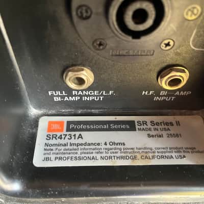 JBL Professional SR 4731A Series II image 4